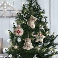 thumbnail image 1 of Adorno Colgante Estrella Navideña onlyliua para Árbol de Navidad, 1 of 7
