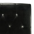 thumbnail image 3 of Furniture of America Kylen Faux Leather Twin Headboard in Black, 3 of 6