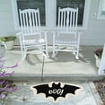 thumbnail image 3 of Kmbangi Halloween Gothic Rug Spider Web Indoor Mat Home Decor Pumpkin Door Mat Bat Rug Ghost Floor Mat Doormat for Bathroom Bedroom, 3 of 9