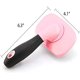thumbnail image 4 of Slicker Brush, Dog Brush Gently Cleaning Pin Brush for Shedding Dog Hair Brush for Small Dogs Puppy Yorkie Poodle Rabbits Cats-Large, Pink, 4 of 5