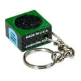 thumbnail image 2 of Cue Cube Pool Billiard Cue Tip Tool 2 in 1 Shaper Scuffer with Keychain Nickel Radius Choose Your Color, 2 of 3
