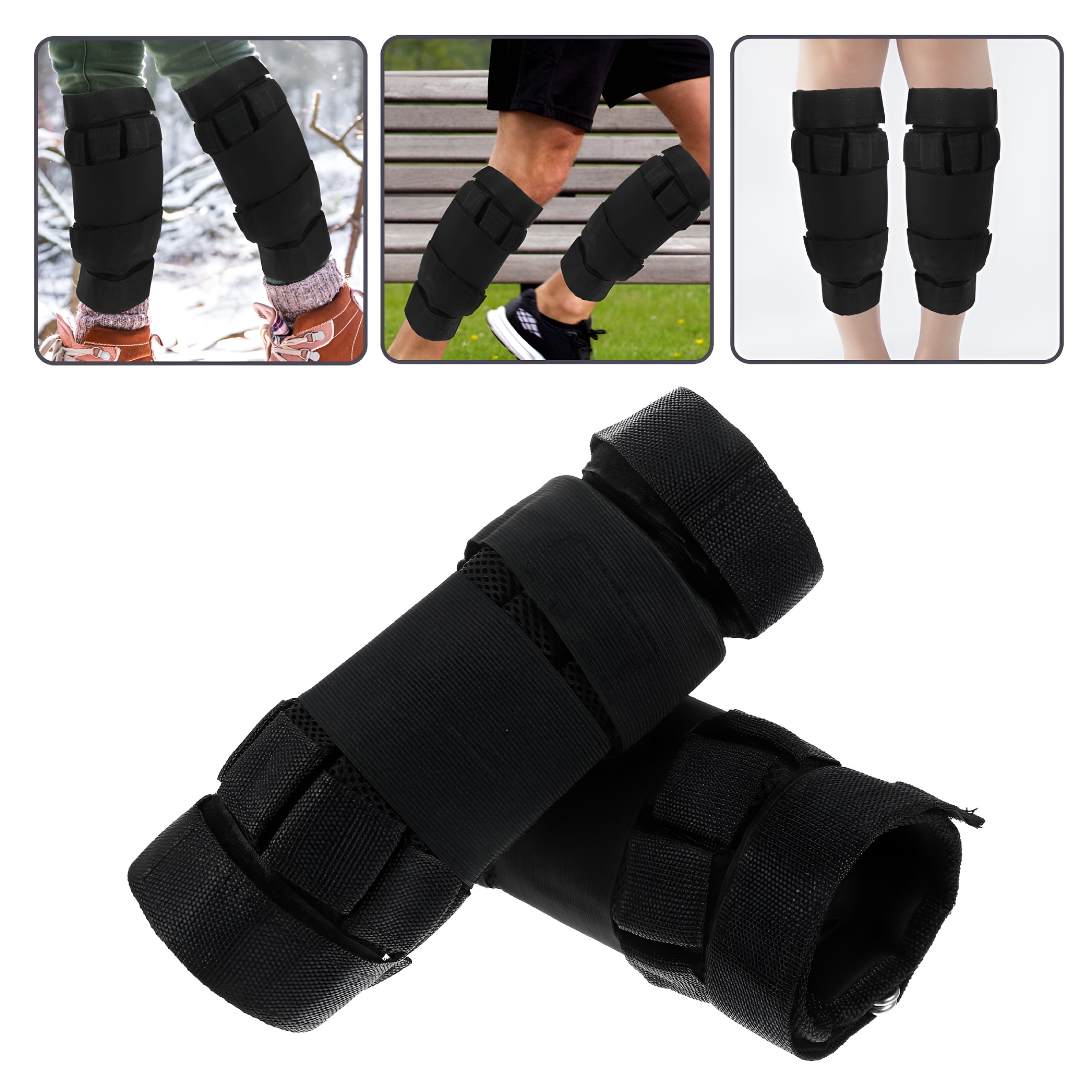 BESTSKY 2026 New 2Pcs Ankle Weight Cover Reusable Ankle Weight Breathable Ankle Weight Leg Weights for Men for Leg Workouts, Strength Training, Muscle Toning, Home Fitness.
