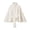 White, variant on Women's Batwing Sleeve Wool Poncho Coat Stand Collar Cropped Cape Jacket with Belt Fall Winter Short Trench Pea Coat