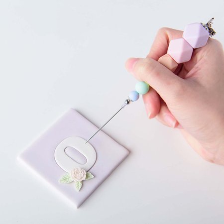 1PC Icing Biscuit Pin Attachment Decor Multicolor Durable Professional Cake Shape Sugarcraft Exhaust Pin Mixing Pin for Cookie Painting Home