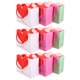 thumbnail image 4 of KAKOWELY 9 bolsas de papel portátiles para regalo con diseño de corazón para bodas., 4 of 4