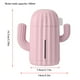 thumbnail image 4 of Mini humidificador 340 ml USB difusor de aire recargable humidificador de niebla de decoración de cactus ajustable, rosa Inevent HA004015-02, 4 of 6