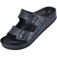 thumbnail image 1 of Men's Comfortable Classic Sandals with Adjustable Strap（black 45）, 1 of 4
