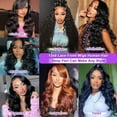 thumbnail image 6 of Momihoom Body Wave Frontal Wigs HD Lace Front Wigs Hair Pre Plucked Body Wave Glueless Hair Wigs, 6 of 6