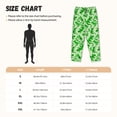 thumbnail image 3 of Balery Green Lizard Pantalones de pijama para mujer, pijamas ultraligeros, pantalones de estar por casa-X-Large, 3 of 6