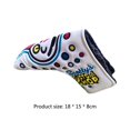 thumbnail image 3 of PU Golf Club Cover Durable Golf Putter Cover Accesorios deportivos (Blanco) Likrtyny Para Estrenar, 3 of 6