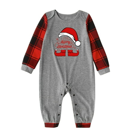

Summer Savings Clearance 2022! Merry Christmas Parent-Child Warm Christmas Suit Printing Home Clothes Pajamas Long-Sleeved Trousers Two-Piece Baby Style