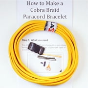Paracord Planet DIY Cobra Braid Paracord Bracelet Kit – Multiple Colors – Survival Bracelet Kit – Do It Yourself Jewelry