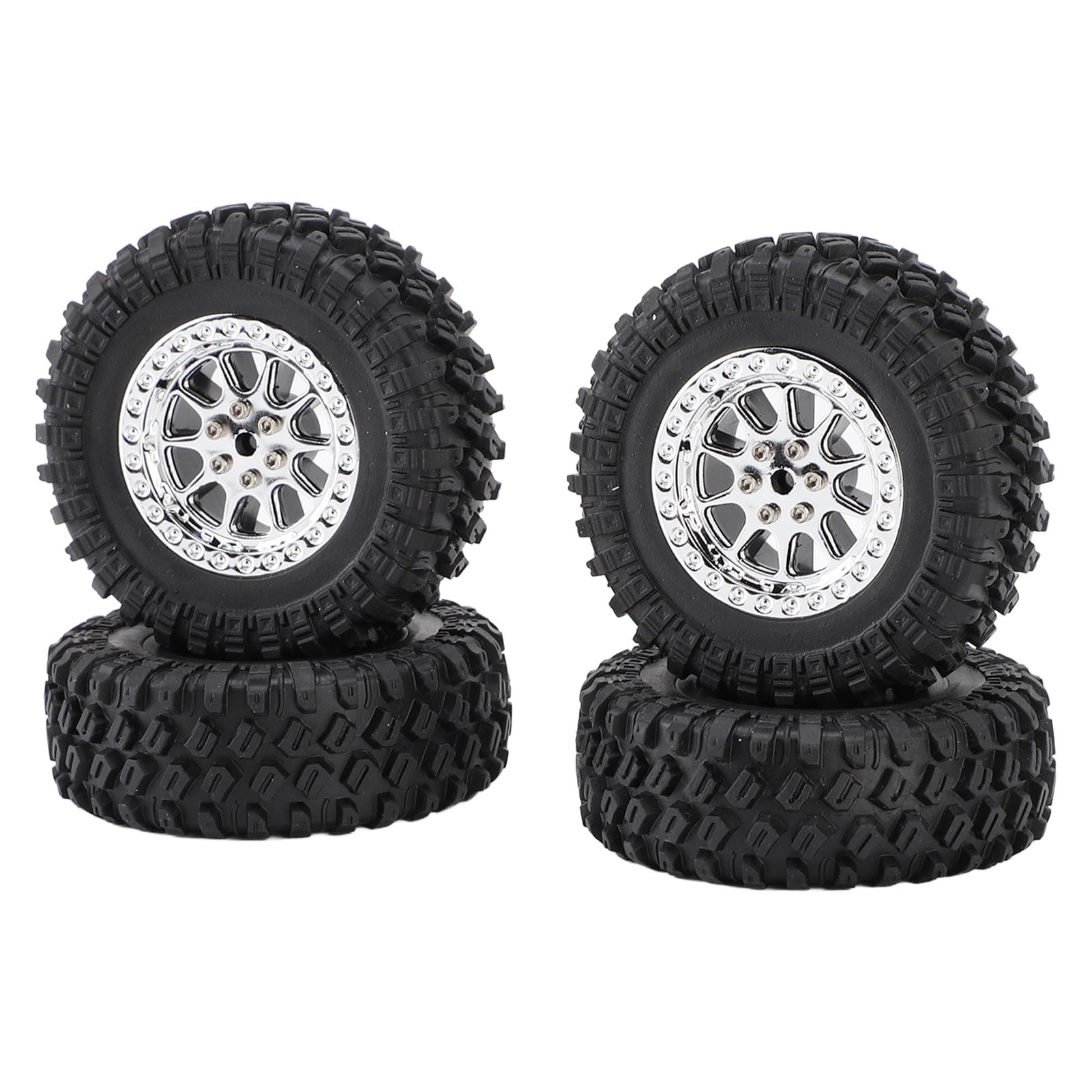 Lot de 2 pneus RC 2.2 Rock Crawler pour camion AR Sour 135 mm OD et 2,2 roues