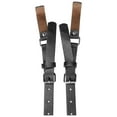 thumbnail image 3 of INSPIRE CHIC Unisex Vintage PU Leather Y Back Suspenders Adjustable Holes Belts for Women Men 27.17-33.07" Black, 3 of 7
