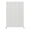 Shallow rust, variant on Chiccushion Privacy Screen Freestanding Outdoor, 72" H x 45.5" W Decorative Privacy Screen Panels Fence, Black-Louvered