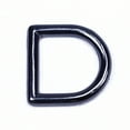 thumbnail image 1 of Gun Metal Solid 1" D Ring - 20 pack - Great for Paracord, 1 of 2