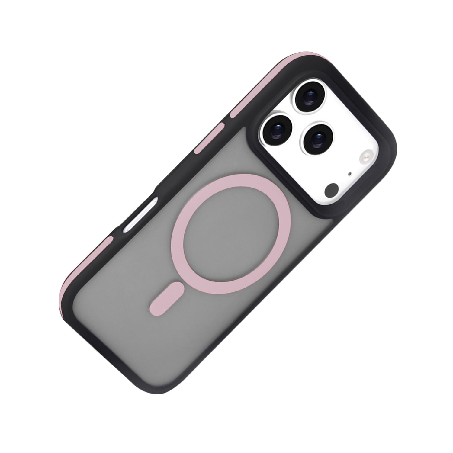 Ultra-Protective Polarized Bumper Case with MagSafe for iPhone 17 Pro - Pink