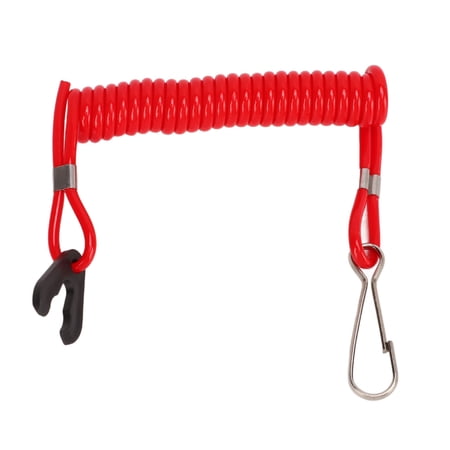 Outboard Motor Stop Switch Key Lanyard, Easy Installation Retractable ...