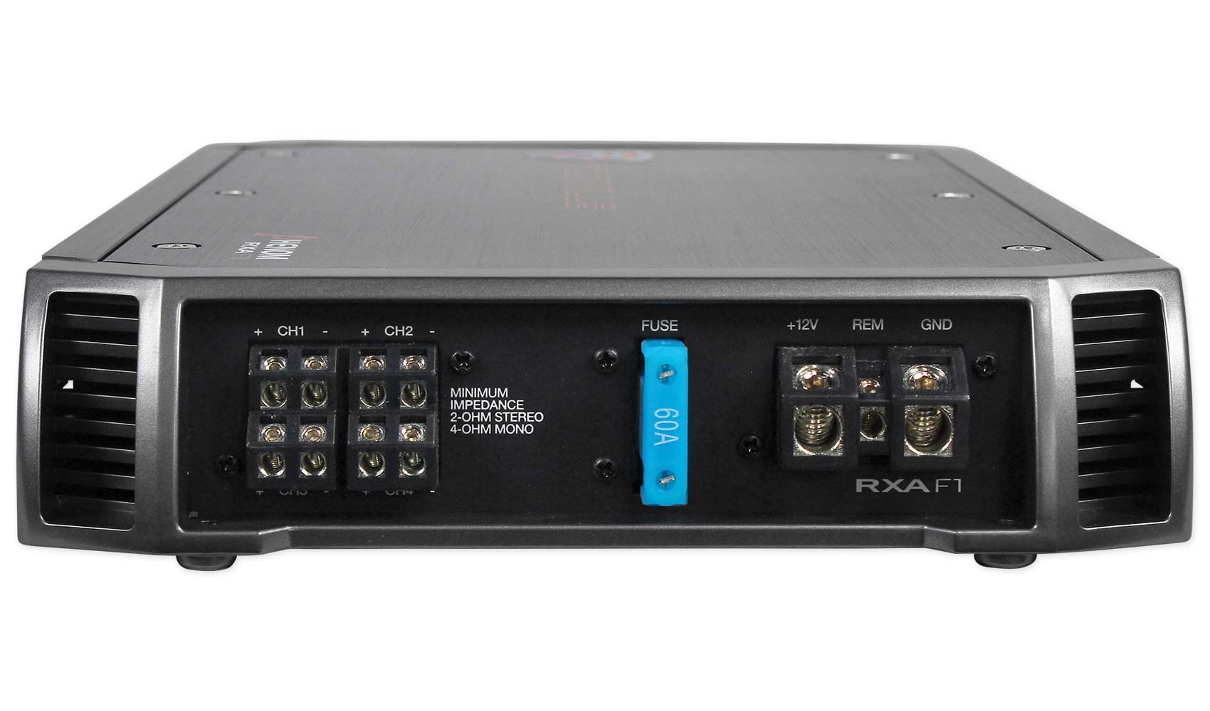 Rockville RXA-F1 1600 Watt Peak/400w RMS 4 Channel Amplifier Car Stereo Amp