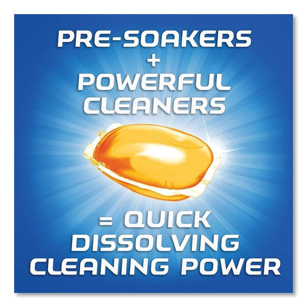 Finish Dish Detergent Gelpacs Orange Scent Box of 60 Gelpacs 81181