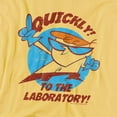 thumbnail image 2 of Dexters Laboratory Quickly Women's T Shirt, Banana, Large, 2 of 6