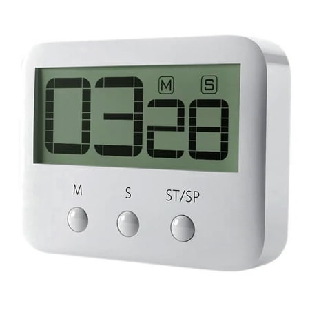 

Dasbsug Upgraded Timer Classroom Timer for Kids Kitchen Timer for Cooking Egg Time Magnetic Digital Stopwatch Clock Timer LED