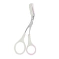 thumbnail image 2 of Eyebrow Comb Scissors Curved Eyebrow Trimmer Grooming Small Scissors with Comb Stainless Steel Eyebrow Eyelash Hair Remove Tool, 2 of 9