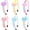 Multicolor-4, variant on 6 count Flower Headband for Girls Sparkly Headband for Little Girl Cute Birthday Band Hair Bands for Little Girls Hair Accessories