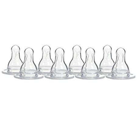 Dr. Brown's Natural Flow Level 1 Standard Nipple (8)