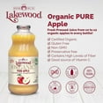 thumbnail image 4 of Lakewood Organic Pure Juice Apple 32 fl oz Pack of 4, 4 of 5