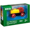BRIO World - 33594 Two-Way Battery-Operated Engine | Train Toy for Kids Ages 3 and Up
