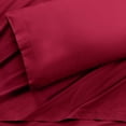 thumbnail image 6 of Soft Lightweight Brushed Cotton Blend Pillowcases – 2-Pack Standard – Red, 6 of 11