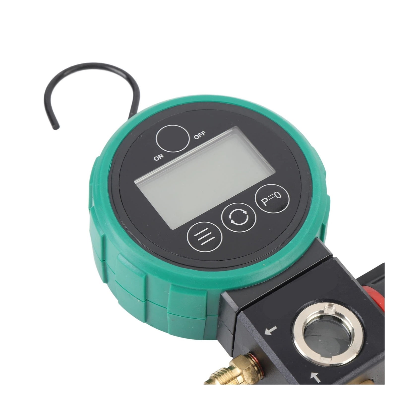 HVAC Vacuum Gauge Tester Power Saving Overpressure Alarm Digital HVAC Gauge Timed Shutdown