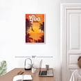 thumbnail image 3 of Elephant Stock Goa Tourism Vintage Poster Wall Art - Vertical Canvas Wall Art - Living Room Wall Decor - Places Canvas - Brown And Orange Decor - 16" x 24", 3 of 8