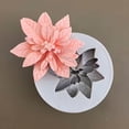 thumbnail image 3 of Molde de silicona for Fondant, flor de Navidad, hoja de acebo, decoración de pasteles, molde de chocolate, herramienta for hornear DIY, 3 of 5