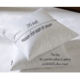 thumbnail image 3 of Juego de 2 insertos de almohada Basic Home Euro 26 x 26, color blanco, 3 of 5