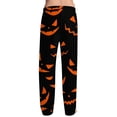 thumbnail image 5 of Satingcolo Mens Pajama Pants Halloween Funny Pajama Pants for Men with Drawstring Soft Printed Sleepwear Bottoms Sleep Lounge Pants, 5 of 7