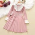 thumbnail image 3 of Vestido de otoño-invierno para niñas Bear Leader, suéter de fiesta de princesa para niñas de 4 a 8 años, vestidos de punto, disfraz de Navidad, ropa para niñas pequeñas, 3 of 4