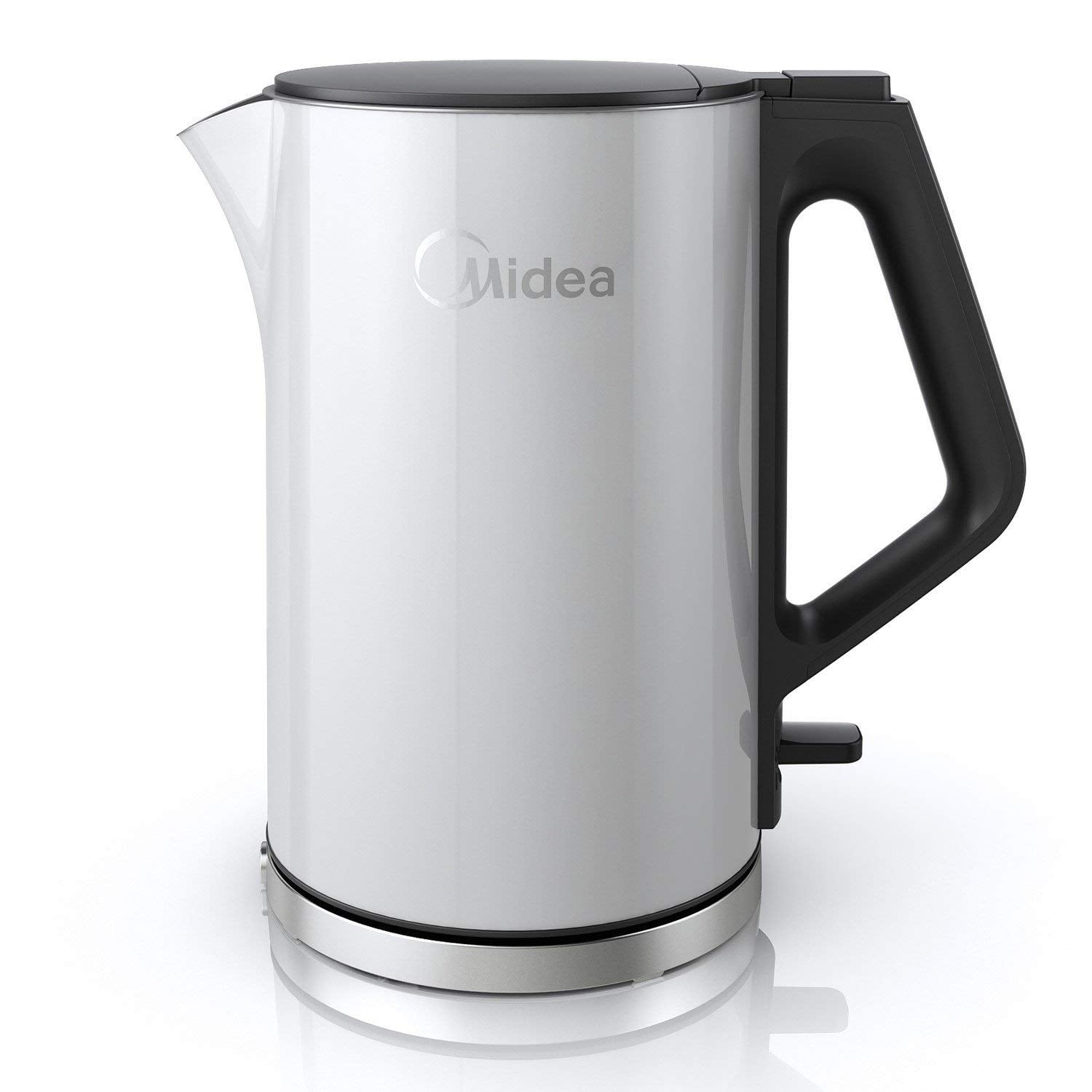 Midea 1.5L Double Wall Cool Touch Electric KettleStainless Steel