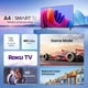 thumbnail image 3 of Pantalla 32 pulgadas LCD Roku Tv, 3 of 6