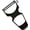 Black, variant on The Kosher Cook Y Swiss Vegetable Peeler, Ultra Sharp Stainless Steel Blade, Plastic Handle - Yellow