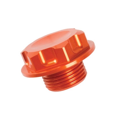Billet Aluminum Steering Stem Nut Orange for KTM 525 SX 4-Stroke 2003-2006