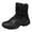Black, variant on PEASKJP Men's Hiking Boots Water Resistant Warm Lined Anti Slip Work Ankle Shoes Casual Lightweight Hiking Outdoor Trekking Boot, Black 41