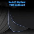 thumbnail image 4 of Car Mud Flaps Splash Guards Fenders for Tesla Model 3 Highland Mudflaps Protector Exterior Accessories 4 Pack, 4 of 5