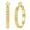 Gold-50mm, variant on 14K Gold Plated Hoop Earrings for Women, Hypoallergenic Lightweight Big Ribbed Hoops Earring, Jewelry Gifts