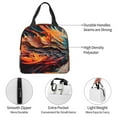 thumbnail image 4 of Vsdgher Dynamic Fire Bird Art Lunch Bag, Lunch Box for Women Adult Men, Lunch Tote Insulated Cooler Lunch Container for Work/Office/Picnic/Travel, 4 of 8