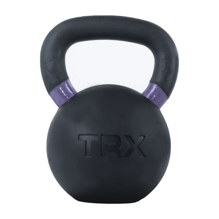 TRX Rubber Coated Kettlebell for Strength Training, 44.1 Pounds (20 kg)