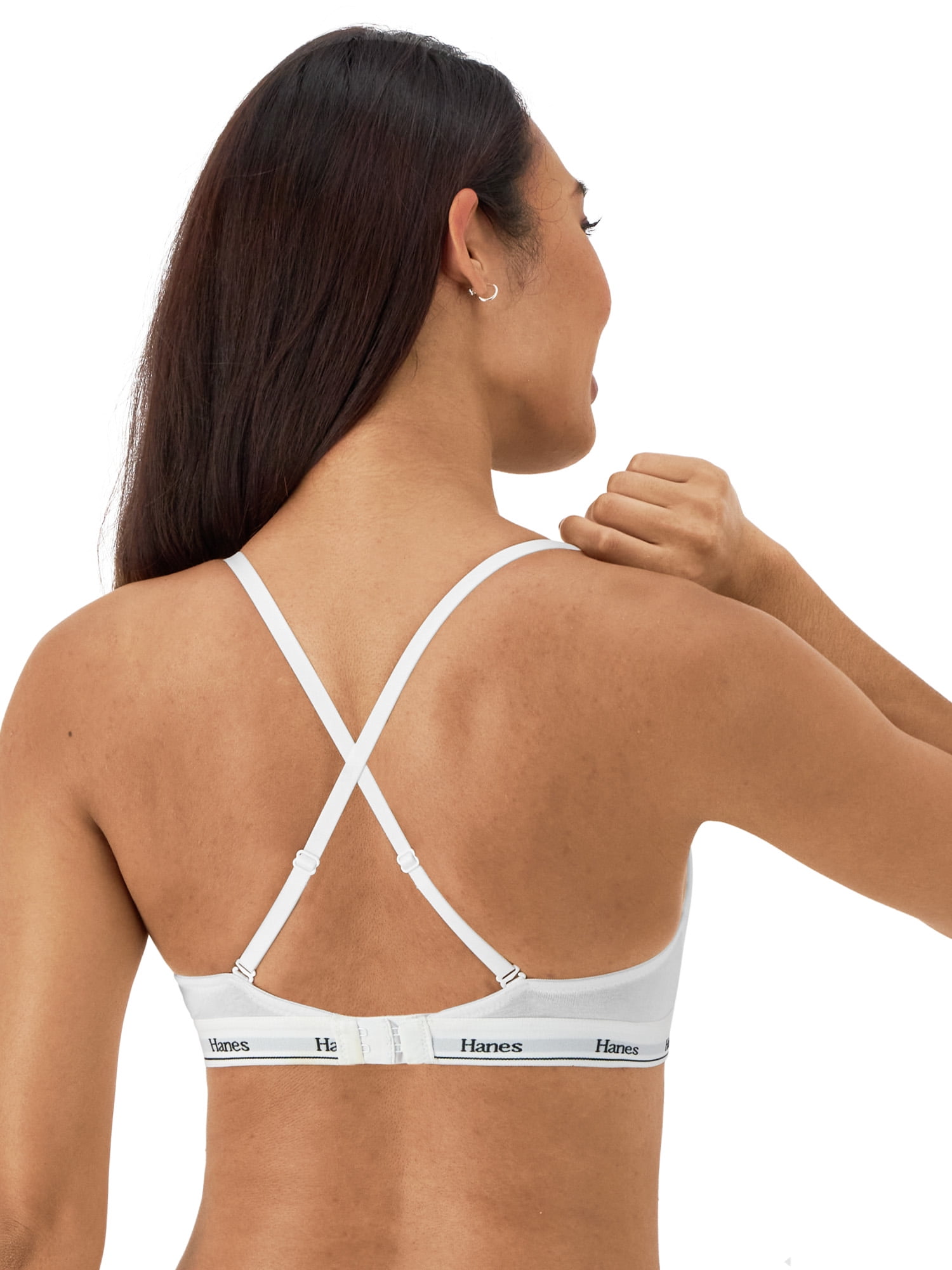 Hanes Originals Women's Stretch Contour Wirefree Bra