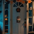 thumbnail image 4 of Fall Decor Pumpkin Skull Doorbell, Halloween Decorations Light Up Sound Button Decoration for Haunted House Bar Party Display,Spooky Door Prop with Interactive Effects for Halloween Atmosphere, 4 of 5