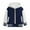 Dark Blue, variant on Boys Girls Bomber Jacket Color Block Hooded Baseball Jacket, Sizes 1-2T